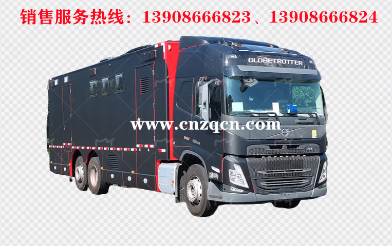 沃爾沃volvo后雙橋淋浴車